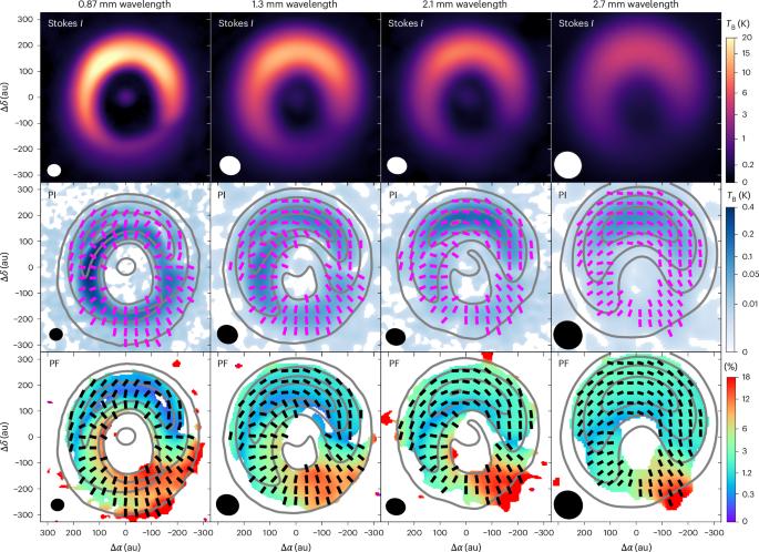 Observationally derived magnetic field strength and 3D components in the HD 142527 disk