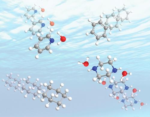 Accurate Determination of Molecular Sizes of a Solute in Water From its Translational Self-Diffusion Coefficient