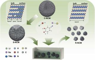 Surface reconstruction strategy enables rapid upcycling highly degraded layered cathode