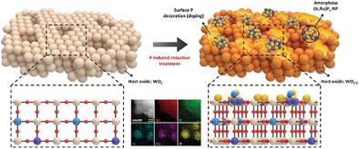 Designing Supported Nanoparticles via Synergistic Ex-Solution and Phosphorization for Tailored Active Site Generation