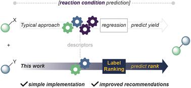 Recommending reaction conditions with label ranking