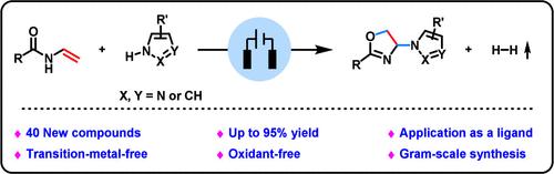 Electrochemical Aminooxygenation of Enamides.