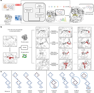 Deep lead optimization enveloped in protein pocket and its application in designing potent and selective ligands targeting LTK protein