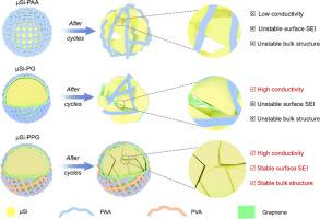 “Shooting Three Birds with One Stone”: Bi-conductive and Robust Binder Enabling Low-cost Micro-silicon Anodes for High-rate and Long-cycling Operation