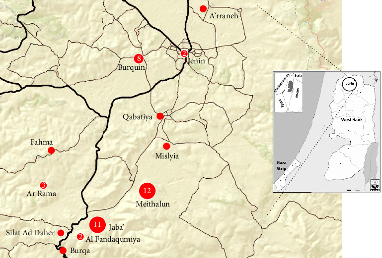 First Report of Hand, Foot, and Mouth Disease (HFMD) Outbreak in the West Bank, Palestine: Molecular Characterization of Coxsackievirus A16 (CV-A16).