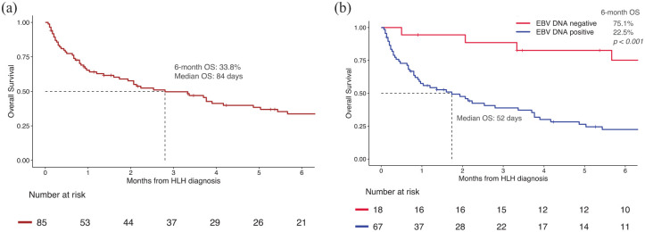 Significance of whole-blood EBV DNA status in T/NK-cell lymphoma-associated hemophagocytic lymphohistiocytosis: a single-center retrospective analysis.