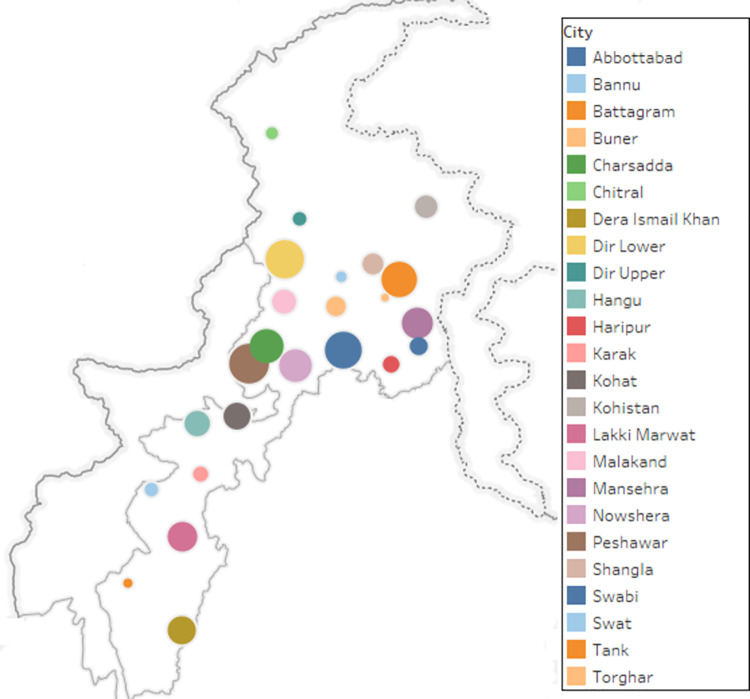 Prevalence of communicable, non-communicable diseases, disabilities and related risk factors in Khyber Pakhtunkhwa Pakistan: Findings from the Khyber Pakhtunkhwa Integrated Population and Health Survey (2016-17).