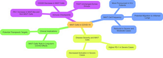 Immune Checkpoint Receptor Expression Profiles of MAIT Cells in Moderate and Severe COVID-19.