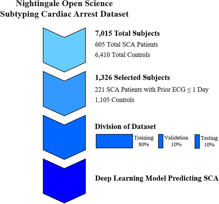 Sudden cardiac arrest prediction via deep learning electrocardiogram analysis.
