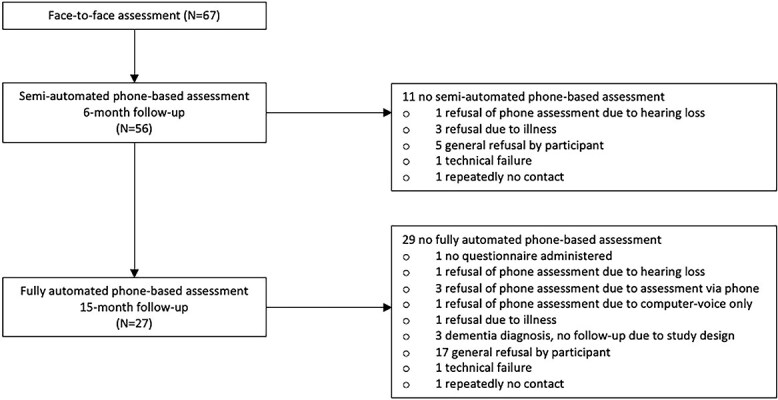 User Experience of a (Semi-) Automated Cognitive Phone-Based Assessment Within a Memory Clinic Population.