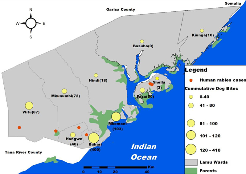 Documenting challenges in achieving rabies elimination by 2030 in low-middle income countries; a Kenyan case study from Lamu County, 2020-2022: mixed methods approach.