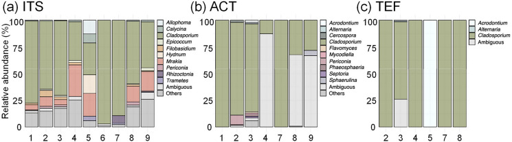 Prevalence of the Cladosporium cladosporioides Species Complex in the Mycelia-Like Skin Crusts of Migratory Yellow-Throated Buntings (Emberiza elegans) in Korea.