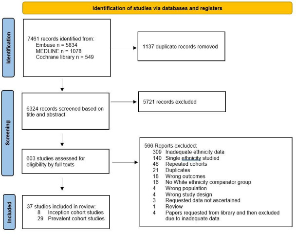Association of race and ethnicity with mortality in adults with SLE: a systematic literature review and meta-analysis.