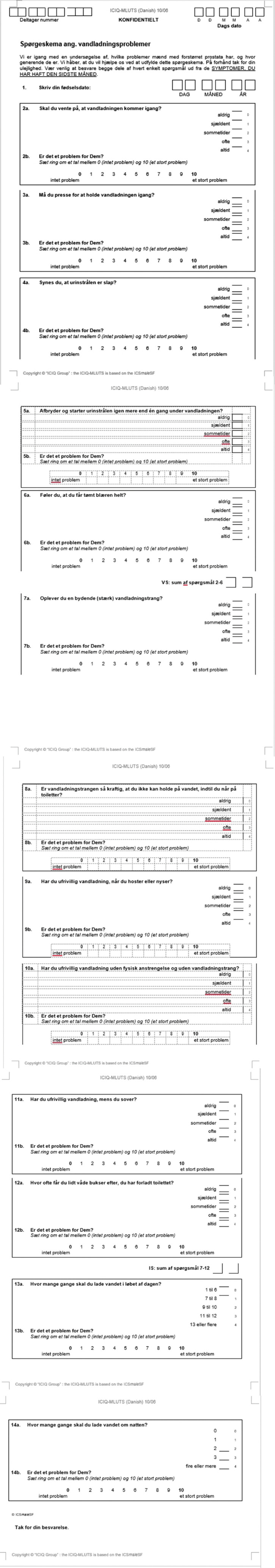Assessment of lower urinary tract symptoms and their impact on quality of life following radiation therapy for bladder cancer.