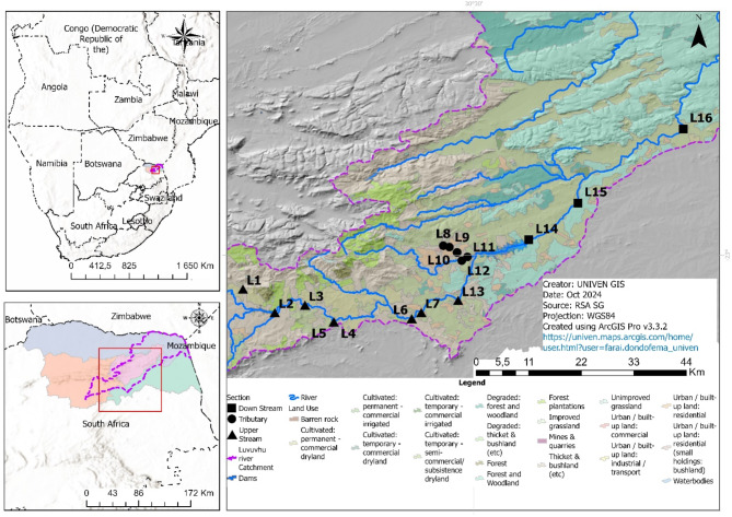 Environmental characteristics shape macroinvertebrate community structure across spatiotemporal scales in a subtropical African river system.