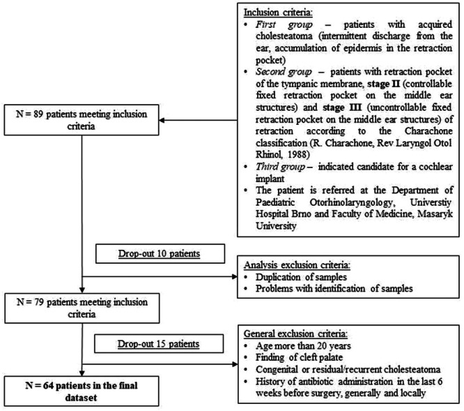 Bacteriome of the Middle Ear in Children and Young Adults With Cholesteatoma and Retraction Pocket: A Pilot Study.