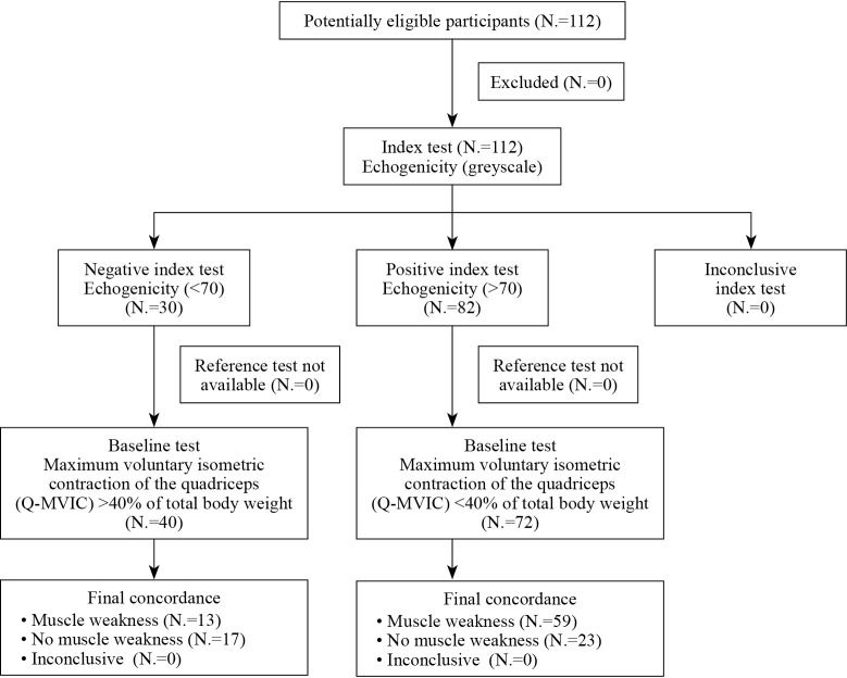Association between muscle strength and echogenicity using greyscale ultrasound software: a diagnostic accuracy study in kidney transplant candidates.