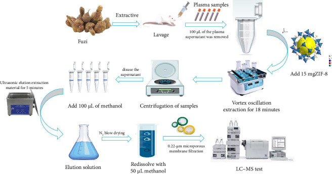 ZIF-8 Selective Dispersive Solid-Phase Extraction-LC-MS/MS Method for the Determination of Aconitine alkaloids in Rat Plasma: Application in Pharmacokinetic Studies.