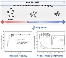 Insight into dispersibility regulation on arsenic removal using magnetic iron oxide nanoparticles