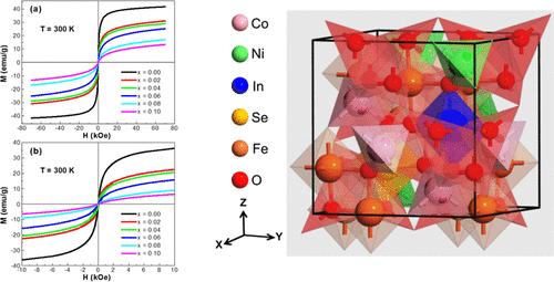 Magnetic Investigation of Se/In Codoped Co0.5Ni0.5Fe2O4 Spinel Nanoparticles Synthesized via the Sonochemical Route
