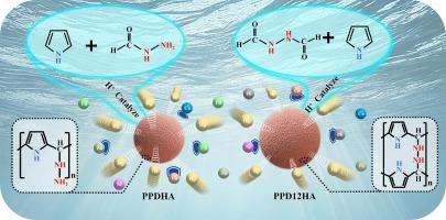 Amine-Functionalized Poly(pyrrole methane)s synthesized from hydrazine for highly selective mercury removal in water