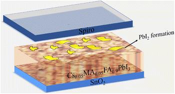 Impact of processing atmosphere on nanoscale properties of highly efficient Cs0.05MA0.05FA0.9PbI3 perovskite solar cells†
