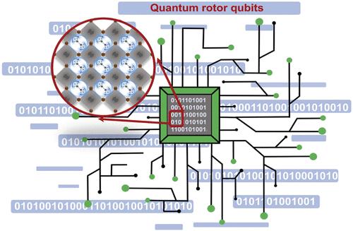 Quantum Rotor Qubits in Metal Halide Perovskites