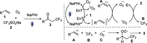 Sodium Poly(heptazine imide)-Enabled Oxytrifluoromethylation of Alkenes for the Synthesis of α-CF3 Ketones