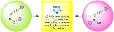 Alkynyl hydroxylamines: key precursors for 1,2-N/O heterocycles