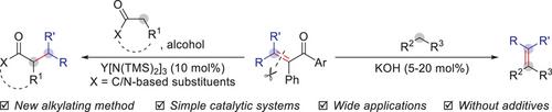 Versatile C─H Alkylation and Alkylidenation via Catalytic Alkylidene Transfer of Enones