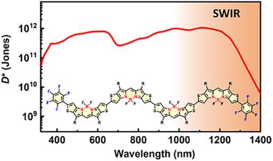 Electron Acceptors Based on Resonant N─B←N Unit with Improved Exciton Dissociation for High-Performance Short-Wavelength Infrared Organic Photodetectors