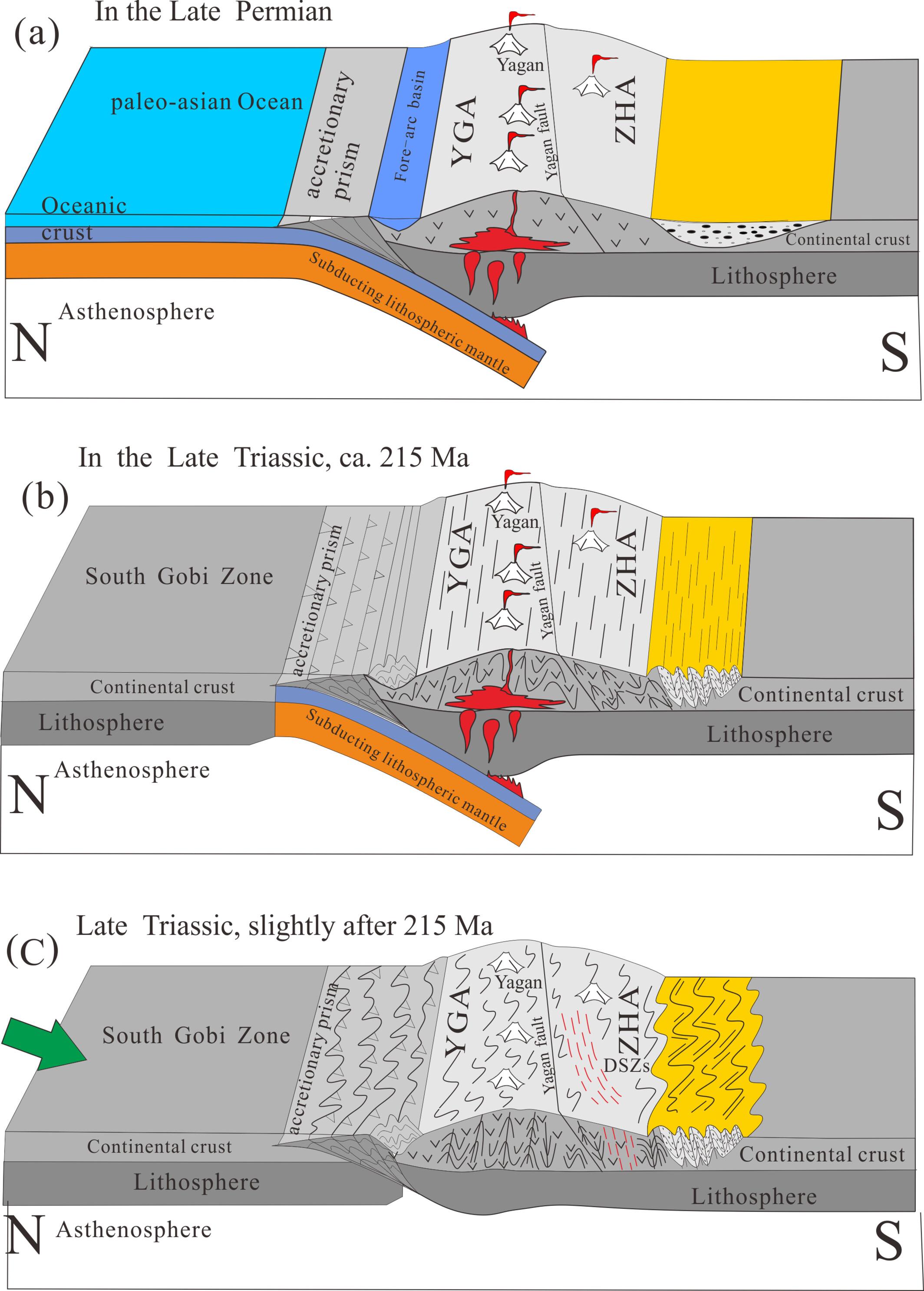 Late Palaeozoic Tectonic Evolution of the Northern Part of the Zhusileng-Hangwula Arc in the Middle Segment of the Central Asian Orogenic Belt: Insights From Structural Geology and Geochronology
