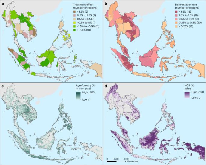 Reduction of deforestation by agroforestry in high carbon stock forests of Southeast Asia