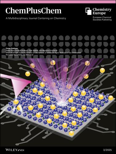 Cover Feature: Effect of UV Light Exposure Duration on the Removal of Exfoliation Agent Residues in Two-Dimensional Perovskite Nanosheets: An AFM Study (ChemPlusChem 3/2025)