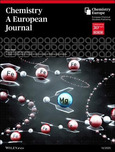 Front Cover: Synthesis and Properties of Symmetrical and Asymmetrical Polyferrocenylmethylenes (Chem. Eur. J. 14/2025)