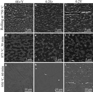 Effect of yttrium and erbium on the microstructure and superplasticity of Ti–4Al–3Mo–1V alloy