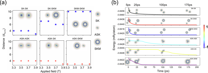 Design of 2D skyrmionic metamaterials through controlled assembly