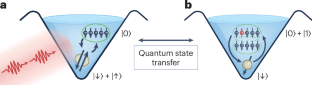 A central spin coordinates a nuclear crowd