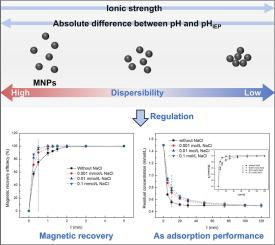 Insight into dispersibility regulation on arsenic removal using magnetic iron oxide nanoparticles