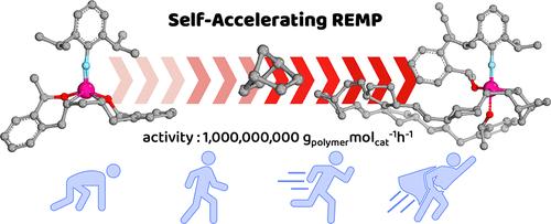 Self-Accelerating Ring Expansion Metathesis Polymerization