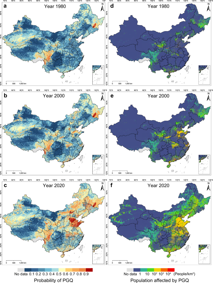 Groundwater quality evolution across China
