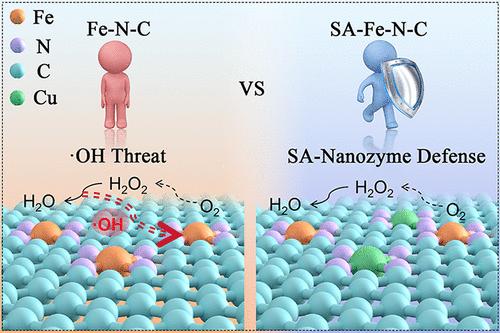 Electron Donor–Acceptor Activated Anti-Fenton Property for the Ultradurable Oxygen Reduction Reaction