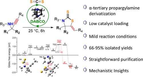 DABCO-Catalyzed Synthesis of Thiazolidine-2-thiones: System Development and Mechanistic Insights