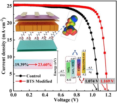 Buried Interface Passivation of Regular Perovskite Solar Cells Using Trimethoxysilane-Based Small Molecule Materials