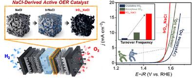 NaCl Modification: A Novel Strategy for Boosting Oxygen Evolution Activity of Ir Catalysts in Proton Exchange Membrane Water Electrolysis