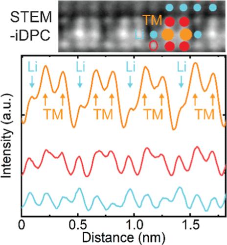 Atomic Structural Features of Stacking Faults and Domain Connections in the Li- and Mn-Rich Cathode