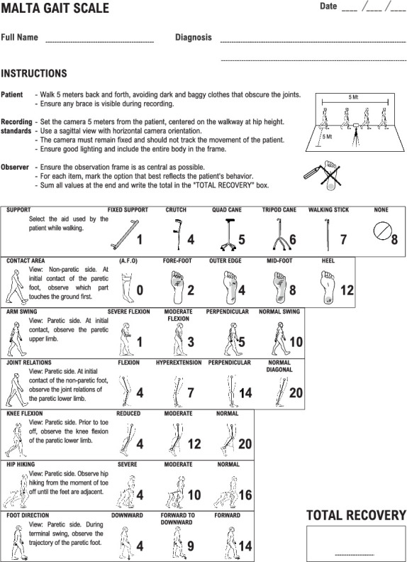 Validation of the Malta Gait Scale: A Time-Efficient Tool for Poststroke Assessment.