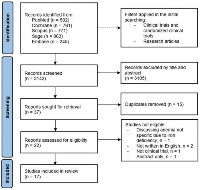 Neurodevelopmental Impairments as Long-term Effects of Iron Deficiency in Early Childhood: A Systematic Review