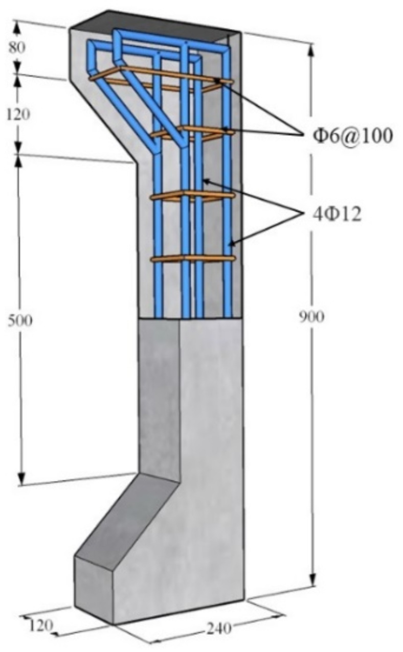 Experimental study on the mechanical properties of short-cut basalt fiber reinforced concrete under large eccentric compression.