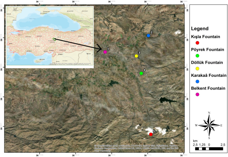 Spatiotemporal variations in the levels of toxic elements in drinking water of Sivas, Türkiye, and an ecotoxicological risk assessment.